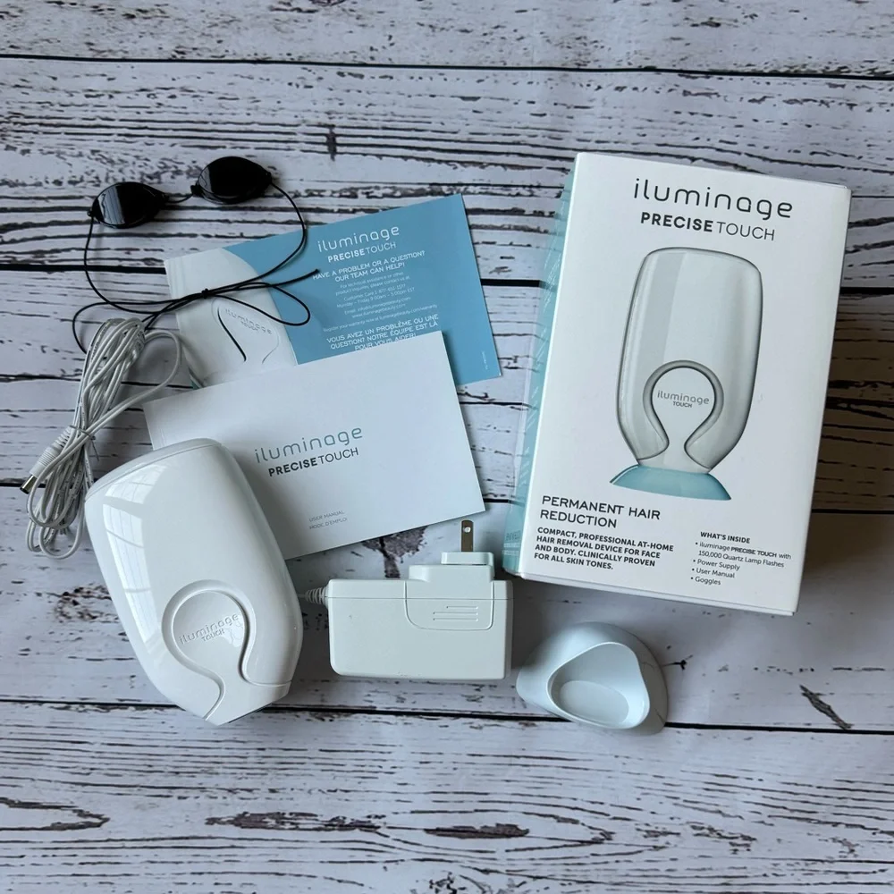 Iluminage Precise Touch Hair Reduction Device Barely Used Includes All Packaging - Picture 1 of 12